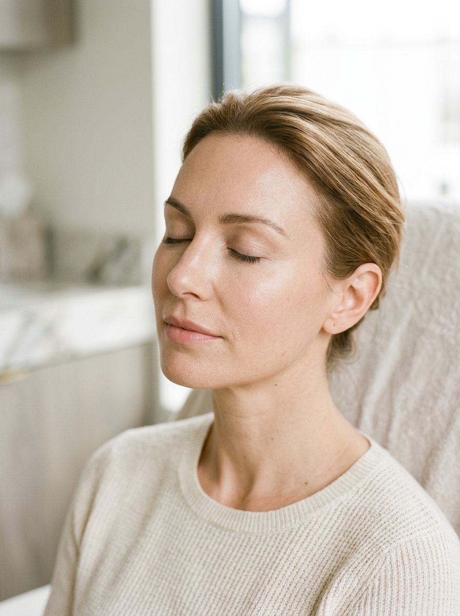 Teryxa Medspa client glowing skin